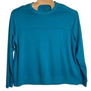 All In Motion Teal Blue Sweatshirt With Pocket - Size XXL
